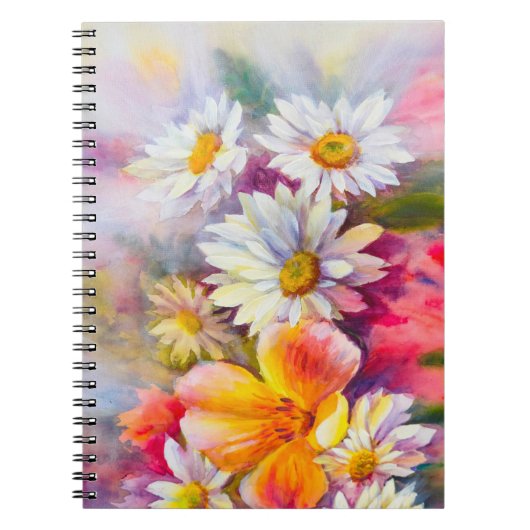 flower pattern ノートブック (正面)