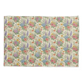 Flower Pattern 枕カバー (裏面)