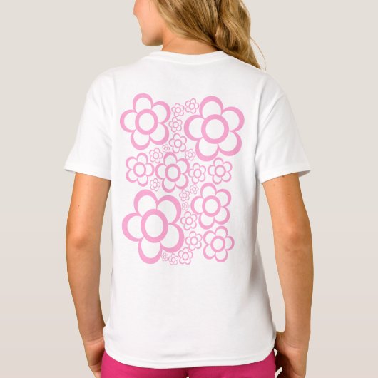 Flower Pattern – Floral Design for Nature Lovers Tシャツ (裏面)
