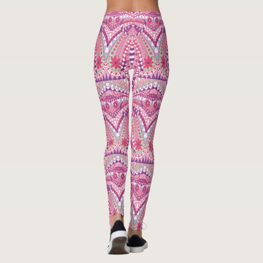 Flower Pattern Leggings レギンス (裏面)