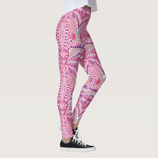 Flower Pattern Leggings レギンス (右)