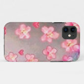 flower pattern marble Case-Mate iPhoneケース (裏面(横))