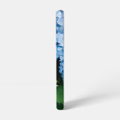 Flower phone case samsung galaxyケース (左側面)