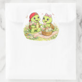 Flower Picking ラウンドシール (バッグ)