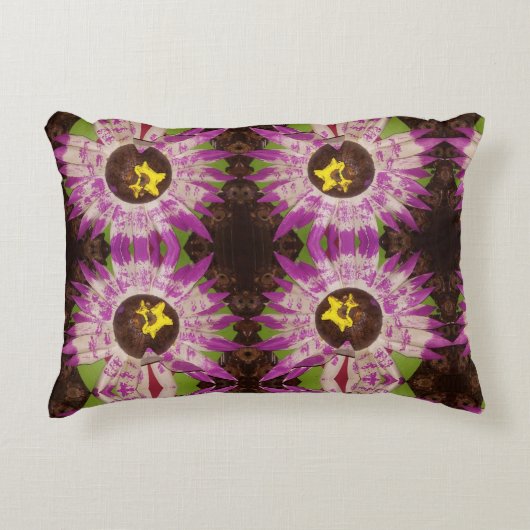 flower picture pillow アクセントクッション (正面)