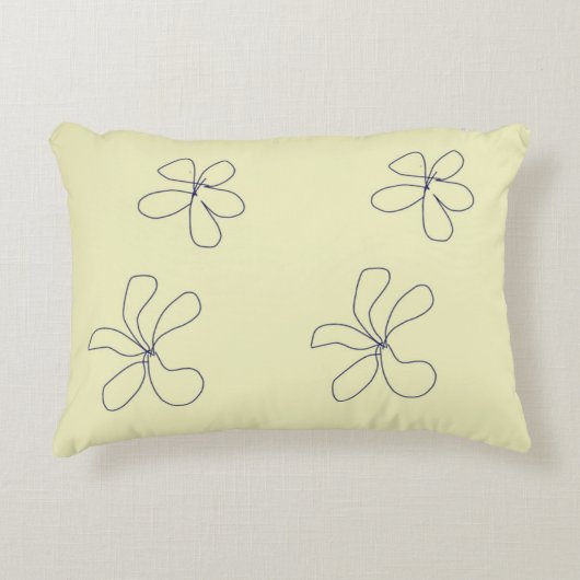 flower pillow アクセントクッション (正面)