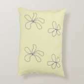 flower pillow アクセントクッション (裏面(縦))