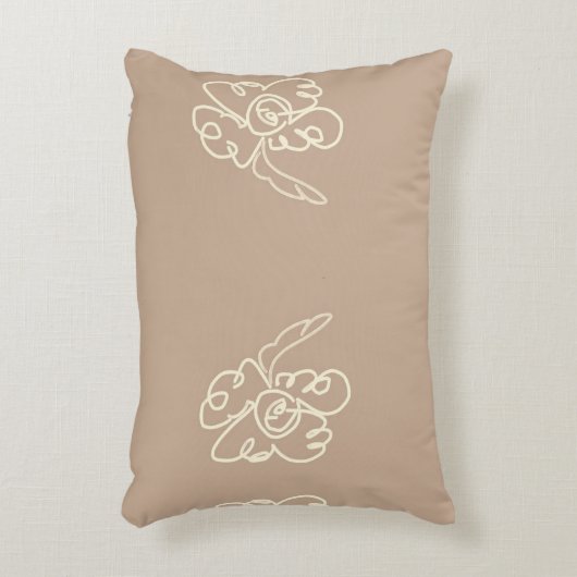 flower pillow アクセントクッション (正面(垂直))