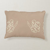 flower pillow アクセントクッション (裏面)