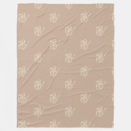 flower pillow フリースブランケット