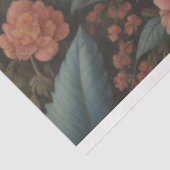 Flower poem postcard 8 decoupage tissue paper 薄葉紙 (詳細)