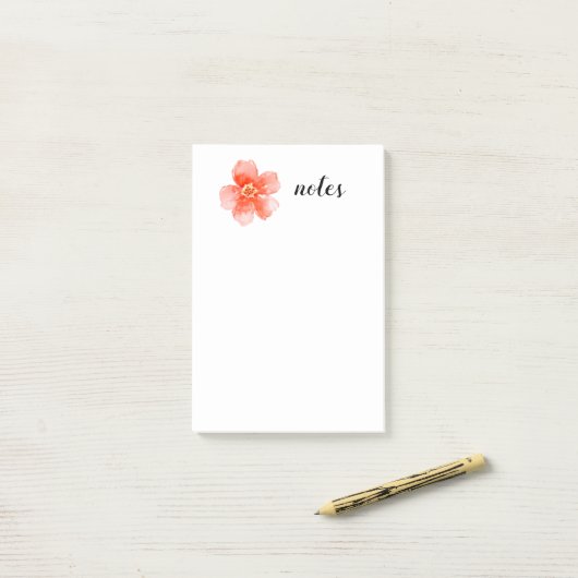 FLOWER Post-Itメモ ポストイット (デスク上)