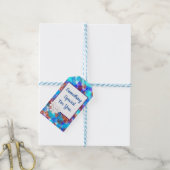 Flower Power ギフトタグ (より糸付き)