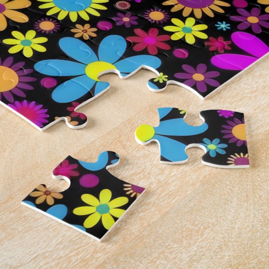Flower Power ジグソーパズル (側面)
