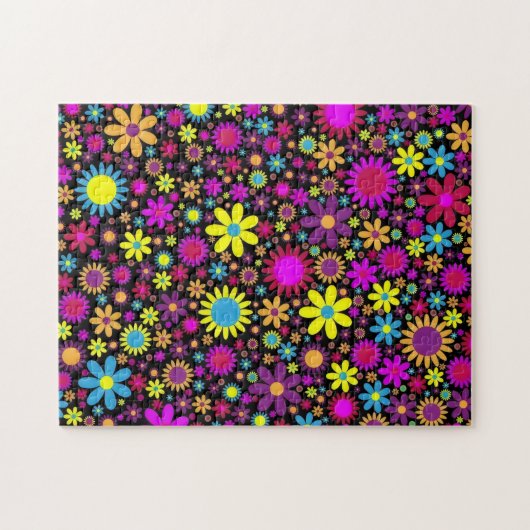 Flower Power ジグソーパズル (横)