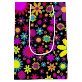 Flower Power ミディアムペーパーバッグ (裏面)