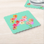 Flower Power 1 Paper Coaster ペーパーコースター (アングル)