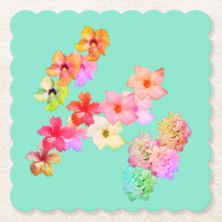 Flower Power 1 Paper Coaster ペーパーコースター