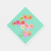 Flower Power 1 Paper Plate スタンダードランチョンナプキン (角)