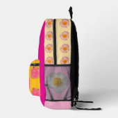 Flower Power 2 Print Cut Sew Bag プリントバックパック (右)