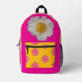 Flower Power 2 Print Cut Sew Bag プリントバックパック