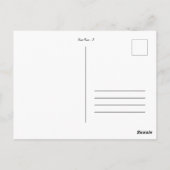 Flower Power - 3 ポストカード (裏面)