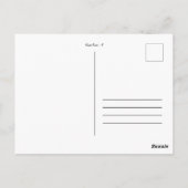 Flower Power 4 ポストカード (裏面)