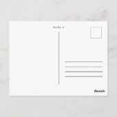 Flower Power - 6 ポストカード (裏面)