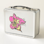Flower Power Classic Metal Lunch Box  メタルランチボックス (裏面)