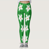 FLOWER POWER 'DAISY' YOGA PANTS LEGGINGS レギンス (正面)