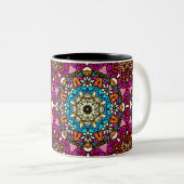 Flower Power Groovy Garden Mug ツートーンマグカップ (正面右)