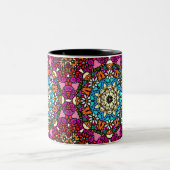 Flower Power Groovy Garden Mug ツートーンマグカップ (中央)