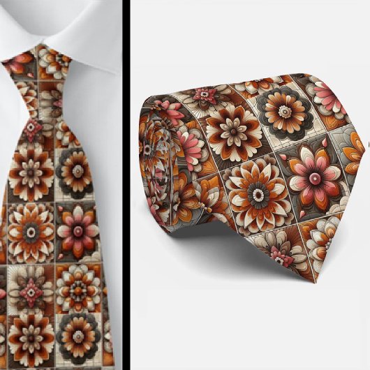 Flower Power Hippy Neck Tie ネクタイ
