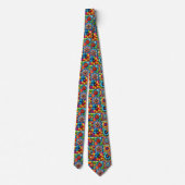 Flower Power Hippy Neck Tie ネクタイ (裏面)