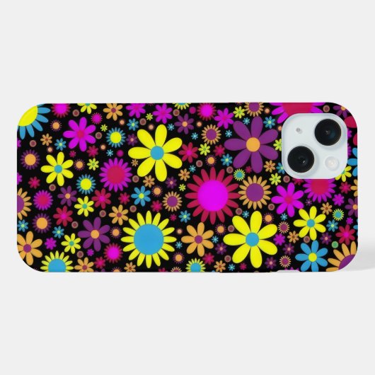 Flower Power iPhoneケース (裏面横)