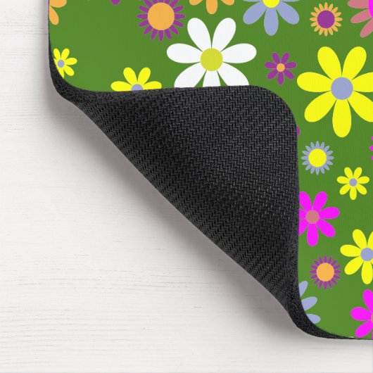 Flower Power Mousepad マウスパッド (コーナー)