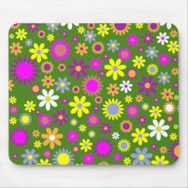 Flower Power Mousepad マウスパッド