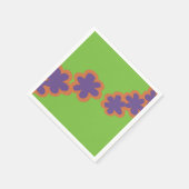 Flower Power napkins スタンダードカクテルナプキン (角)