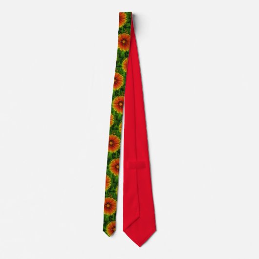 "Flower Power" Neck Tie  ネクタイ (裏面)