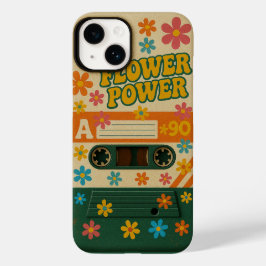 Flower Power Sixties Apple iPhone 14 Case Case-Mate iPhone 14ケース