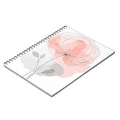 Flower Power Spiralblock ノートブック (左側)