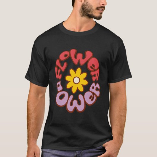 Flower Power Tシャツ (正面)