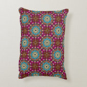 Flower Power V Garden Groovy アクセントクッション (裏面(縦))