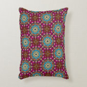 Flower Power V Garden Groovy アクセントクッション (正面(垂直))