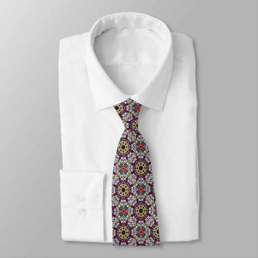 Flower Power V Neck Tie ネクタイ (タイ)