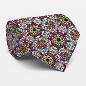 Flower Power V Neck Tie ネクタイ (ロール)