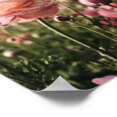 Flower Print, Value Poster Paper (Semi-Gloss) ポスター (角)