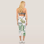 flower pwr collec カプリレギンス (裏面)