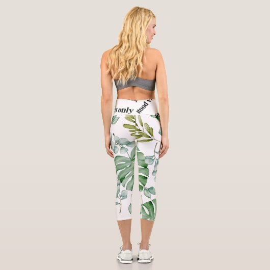 flower pwr collec カプリレギンス (裏面)