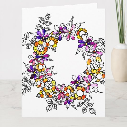 Flower Ring サンキューカード (正面)